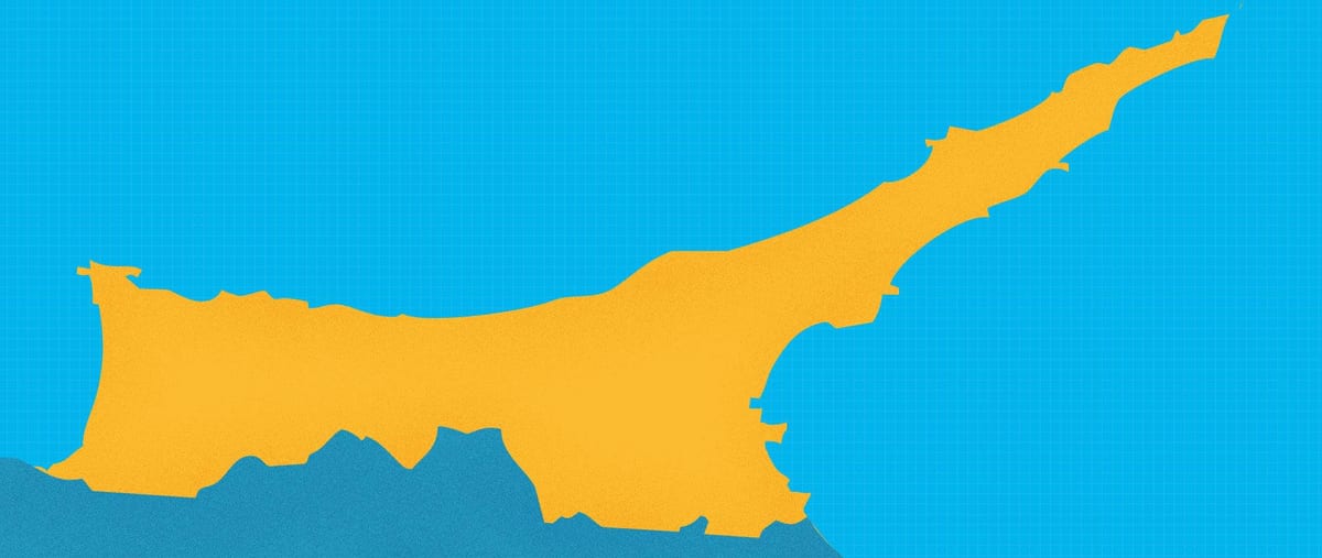Kuzey Kıbrıs tatil harita