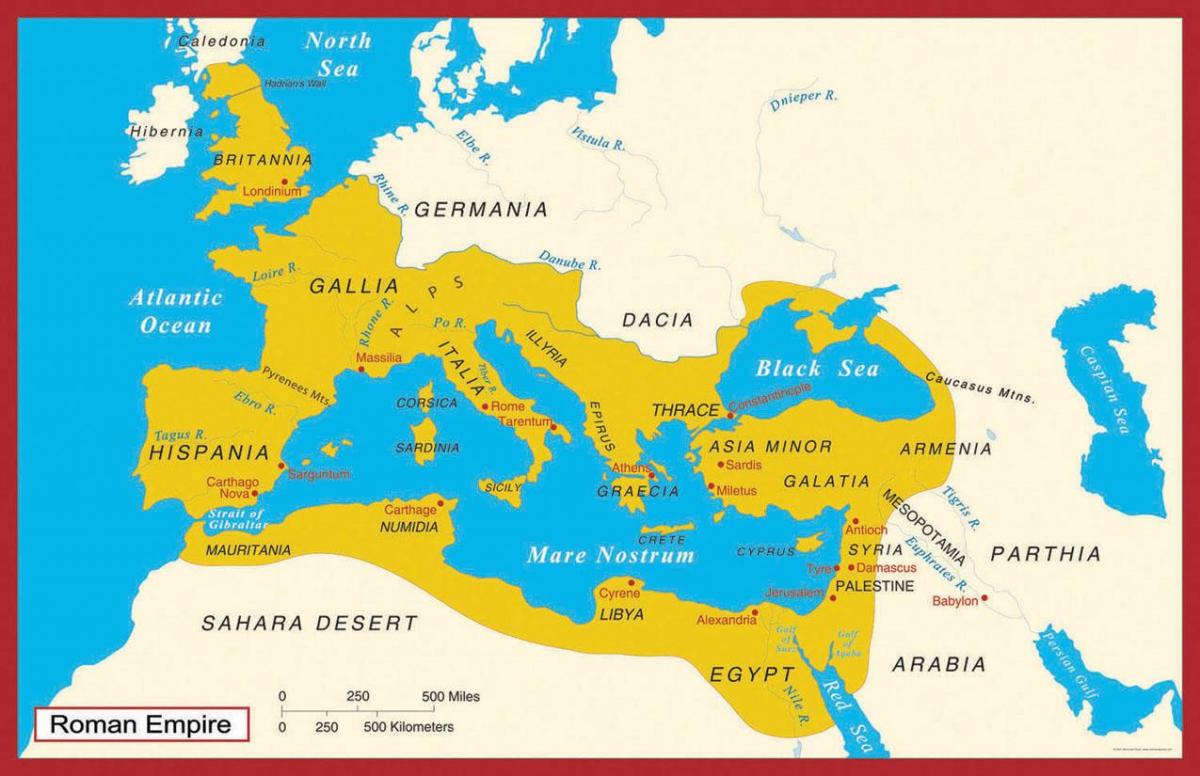 eski Kıbrıs haritası