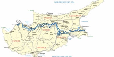 Kıbrıs çevrimdışı haritası 