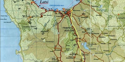 Latchi Kıbrıs haritası 