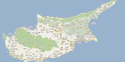 Peyia, Kıbrıs sokak haritası 